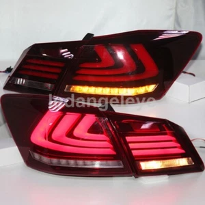 LED Turn Light For HONDA Accord Sedan LED Taillights 2013-2015 year Red White YZ - Picture 1 of 12
