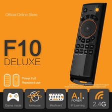*2017 SALE* F10 Deluxe Fly Air Mouse Keyboard Remote for Android TV Box KODI