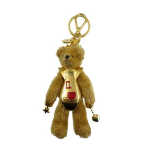 AUTHENTIC PRADA LUCKY STAR Teddy Bag Charm Key Holder Beige acrylic 0319-2 - Picture 1 of 4