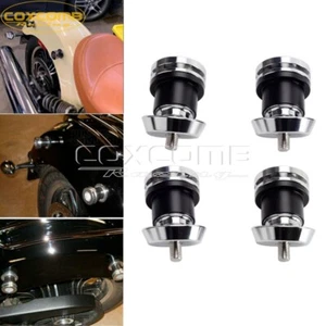 Quick Release Saddlebag Sissy Bar Backrest Mounting Spools Kit for Indian Scout - Picture 1 of 6