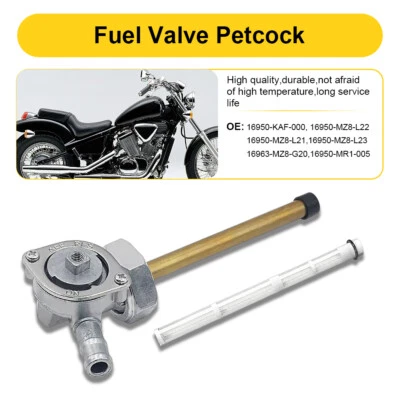 Fuel Gas Tank Switch Valve Petcock ABS Metal for Honda VF750 Magna 750 1993-2003 - Image 1 of 4