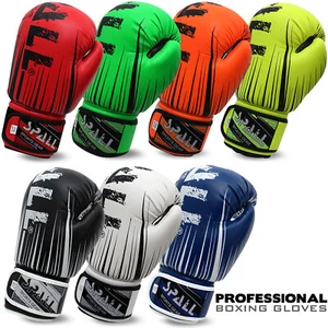 Boxing Gloves MMA Sparring Punch Bag Muay Thai Training Mitts 10oz, to 14oz - Picture 1 of 8
