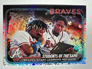 2024 Topps Ronald Acuna Jr., Ozzie Albies All-Star Game Foil ASG #70 Braves - Picture 1 of 2