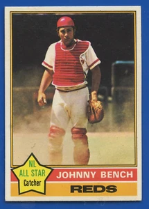 1976 Topps #300 Johnny Bench Cinn. Reds HOF NR-Mint or Better Centered Perfect - Bild 1 von 2