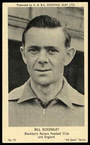 A&BC - "All Sport Series" (1954) - Bill Eckersley (Blackburn Rovers) - Bild 1 von 2