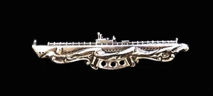 US MARINE USN U-BOOT KAMPFPATROUILLENABZEICHEN; VERORDNUNG VOLLE GRÖSSE - Bild 1 von 1