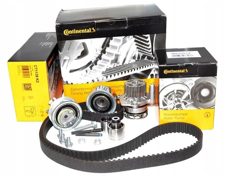 100% Conti CT1139WP6 Zahnriemensatz  Wasserpumpe für Audi VW Skoda Seat Golf VI - Bild 1 von 4