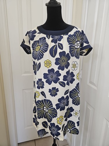 Abito MOULINETTE SOEURS VETEMENTS 100% SETA MANICA CORTA taglia XS FLOREALE