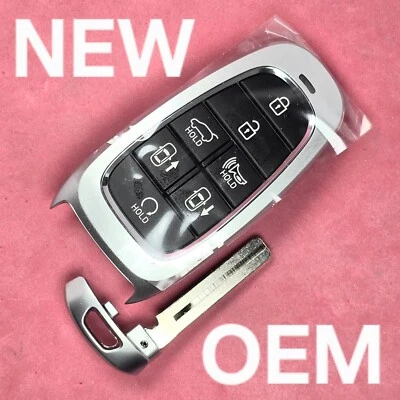 New OEM 2018 - 2025 Hyundai Nexo Smart Key 7B - TQ8-FOB-4F20 95440-M5000(FE) - Image 1 of 3