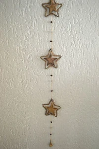 edler Deko Hänger Stern Girlande 110 cm  Weihnachten Advent Weihnachtsdeko - Bild 1 von 3