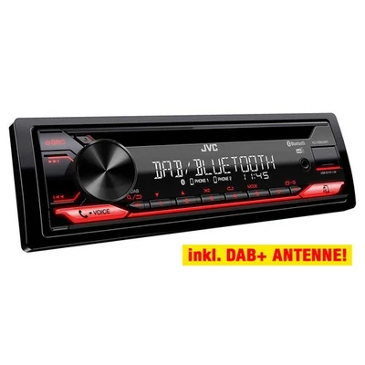 JVC KD-DB622BT Auto Radioset für SEAT Leon 1M & Toledo 2 1M - Bild 1 von 4