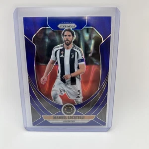 2025 Panini Prizm FIFA Club World Cup MANUEL LOCATELLI #122 Blue Seismic /275 - Picture 1 of 6