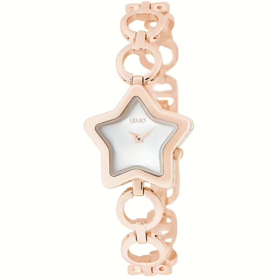 LIU JO  BE STAR GOLD   OROLOGIO DONNA SOLO TEMPO TLJ1711   NUOVO - Immagine 1 di 1