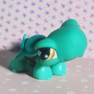 Littlest Pet Shop LPS G1 #892 Tortoise / Turtle Metallic Green - Picture 1 of 8