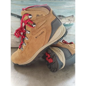 Columbia Women's Newton Ridge Plus WP Amped Waterproof Hiking Boot Size 6 Brown - Picture 1 of 10