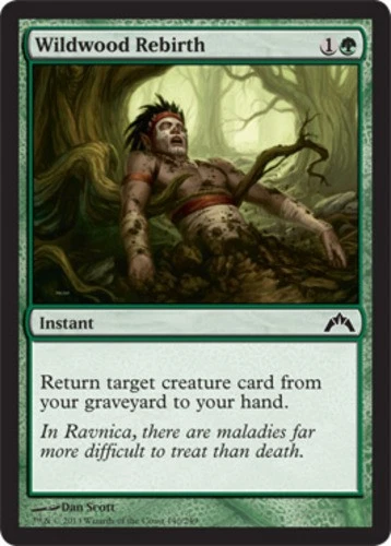 Wildwood Rebirth - Foil - Gatecrash #140/249 MTG Magic The Gathering - Image 1 of 1