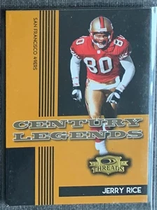 2006 Threads Century Legends Insert-Card Jerry Rice (49ers) - Bild 1 von 1