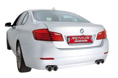 Remus Sportauspuff BMW 5er F10 F11, 520d 525d 530d, Limo/Touring, Endrohr 4x84mm - Bild 1 von 2