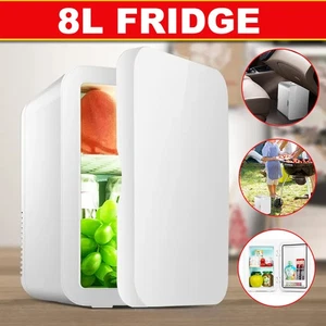8L Mini Fridge Cooling System for Camping Road Trips RV Beauty Skincare Storage - Picture 1 of 12