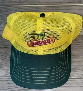 Dekalb Snapback Hat Full Mesh Trucker Cap K Products Seed Corn VTG - Picture 1 of 4