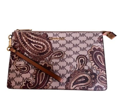 Michael Kors Studio Paisley Daniela Large Wristlet - Image 1 of 4