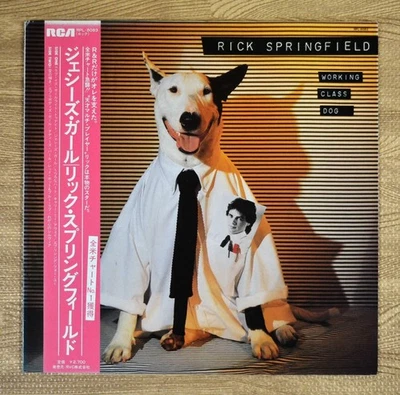 Rick Springfield / Working Class Dog Vinyl 12" JAPAN LP avec OBI RPL-8083 - Photo 1/4