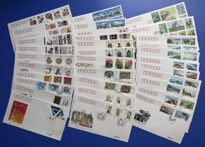 China 2000 Complete Set FDC (94v Stamps On 33 Covers) 中国2000全年发行共94枚邮票33个首日封 - Image 1 of 4