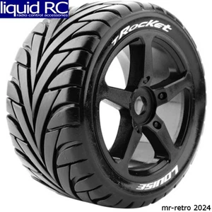 Louise RC LT3250SB T-Rocket 1/8 Off-Road Truggy Tires 0 Offset 17mm Mntd (2) - Picture 1 of 1
