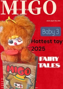 Baby Three Migo Fairy Tales Serie 7 Zoll Blindbox Plüschpuppe Sammlerstück Geschenk - Bild 1 von 15