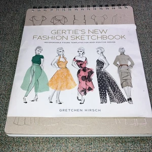 Gertie's New Fashion Skizzenbuch Unverzichtbare Designvorlagen 2015 HC/DJ Neu aus altem Lagerbestand - Bild 1 von 11