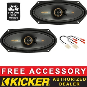 KIT RICAMBIO ALTOPARLANTI OEM KICKER KSC41004 4"X10" PER PICKUP CHEVY R/V 1987-91 - Foto 1 di 5