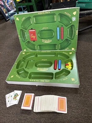 Vintage Cadaco Tripoley Players  Edition Complete Card Game 1968 - Image 1 of 4