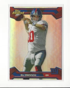 2013 Finest Refractor #10 Eli Manning Giants - Picture 1 of 1