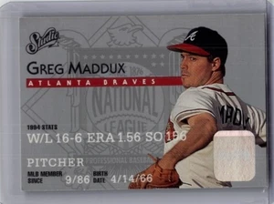 1995 Studio - Greg Maddux #6 Atlanta Braves - Picture 1 of 2