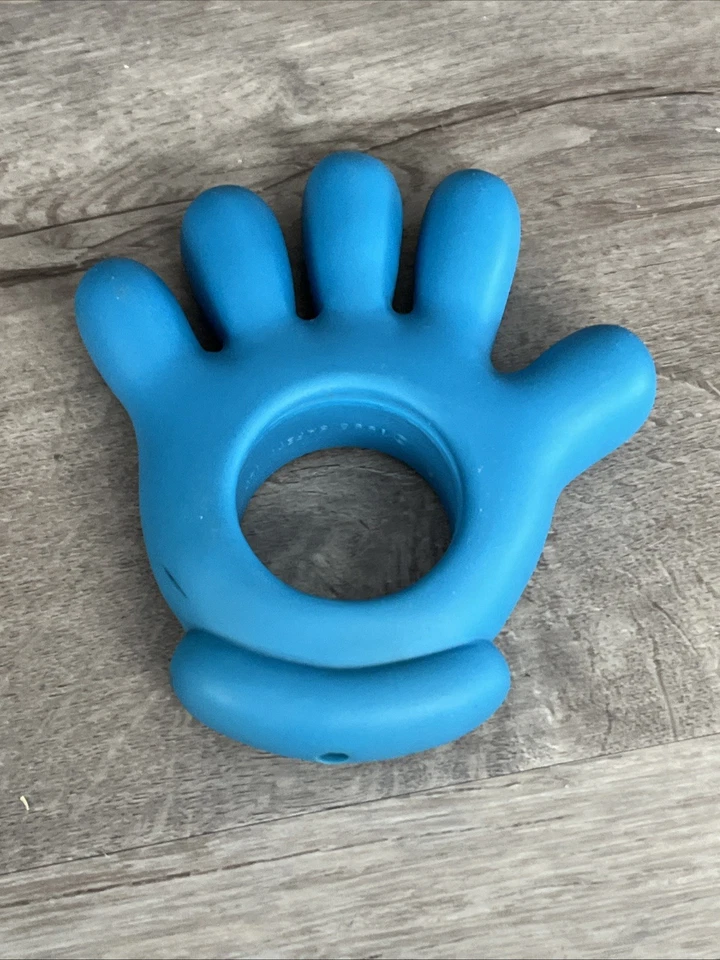 Safety 1st Blue  “Fingers”  Hand  Teether Teething Baby Toy 90s Safety First HTF - Image 1 of 4