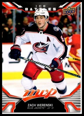 2022-23 Upper Deck MVP #146 Zach Werenski Ice Battles - Image 1 of 2