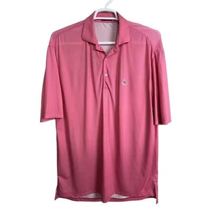 Polo de golf Turtleson para hombre L rosa blanco a cuadros - Imagen 1 de 8
