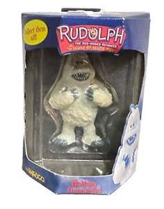 Enesco Rudolph The Red Nose Reindeer Holiday Ornament Abominable Snowman - Picture 1 of 4