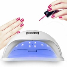 LAMPADA 48W UNGHIE NAIL UV UNGHIA RICOSTRUZIONE COLATA 2 IN 1 LED TIMER DISPLAY
