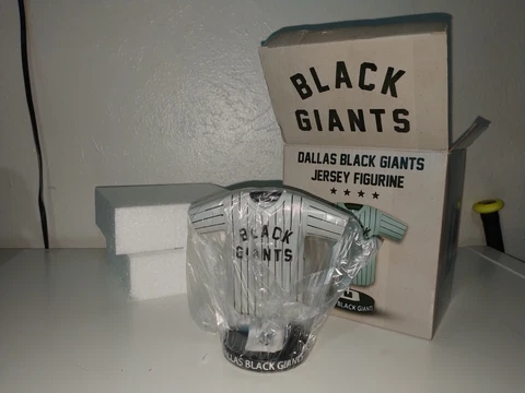 Frisco RoughRiders Dallas Black Giants Jersey Replica Figurine Sga 8/14/22 Cover