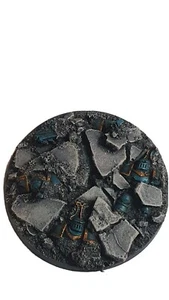80mm Runenjagd Resin Base, Space Wolves, Prospero Leviathan Dreadnought - Bild 1 von 6