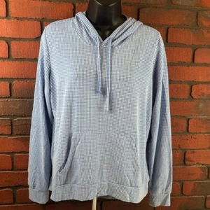 Weatherproof Medium Checkered Pullover Woman's Hoodie - Picture 1 of 7
