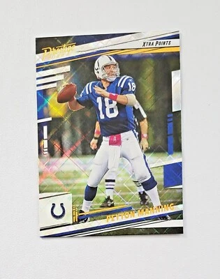 Peyton Manning "XTRA Points" Diamond Parallel 2022 Panini Prestige #131 Colts SP - Image 1 of 2