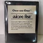 Dr. J & Larry Bird's One on One Colecovision Early Label or Review Copy 1984