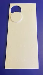 10 40mm Coin Capsules Foam Inserts 35mm 30mm 26mm 22mm 14mm White - Picture 1 of 3