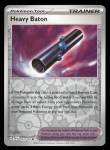 Heavy Baton SV05: Temporal Forces #151/162 Uncommon Reverse Holo Pokemon LP - Picture 1 of 2