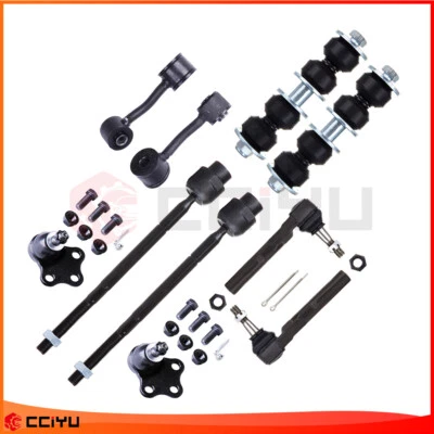 10Pcs Front Tie Rod End Sway Bar End Ball Joint For 1999-2005 Pontiac Grand Am - Imagem 1 de 4
