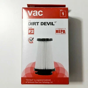 FILTRO DE AIRE DE REPUESTO DIRT DEVIL VAC ESTILO HEPA F2 2SFA115000 (NUEVO) - Imagen 1 de 3