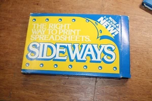 Vintage Sideways V3.10 The Right Way To Print Spreadsheets MS DOS Version - Picture 1 of 3