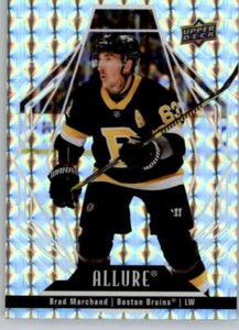 2022-23 Upper Deck Allure White Diamond #57 Brad Marchand Bruins